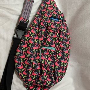 Kavu Rope Bag- Flamingo
